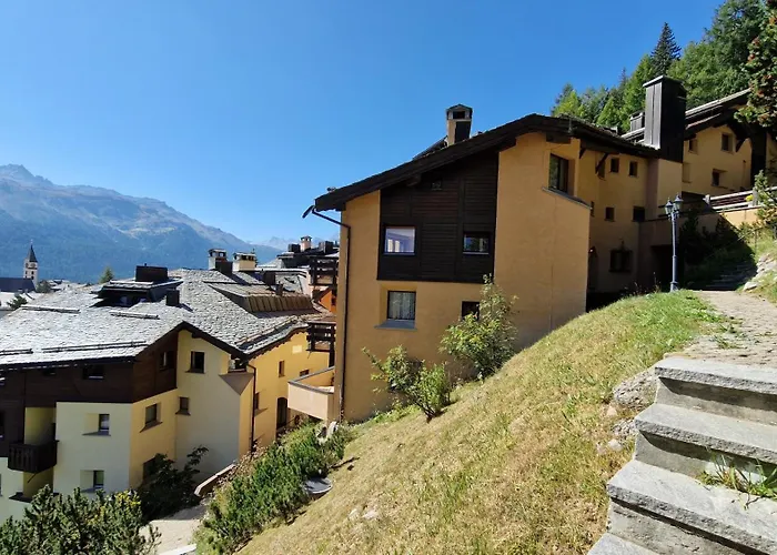 Chesa Bellaval, Haus La Vuolp 2-zimmerwohnung Appartement Silvaplana