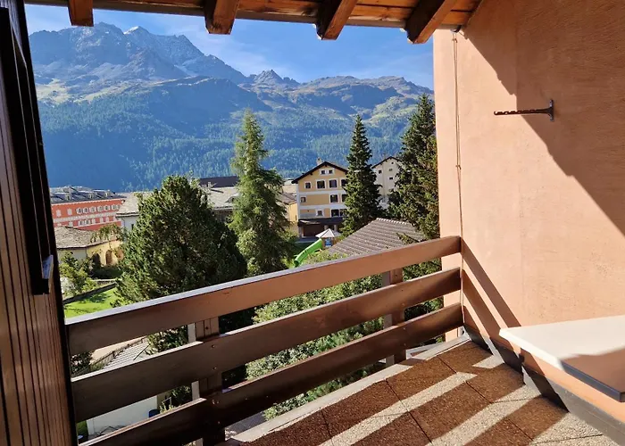 Chesa Bellaval, Haus La Vuolp 2-zimmerwohnung Appartement Silvaplana