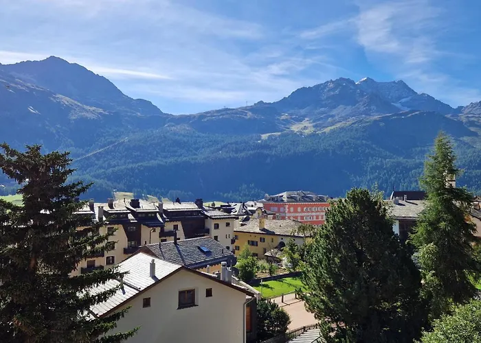 Appartement Chesa Bellaval, Haus La Vuolp 2-zimmerwohnung Silvaplana